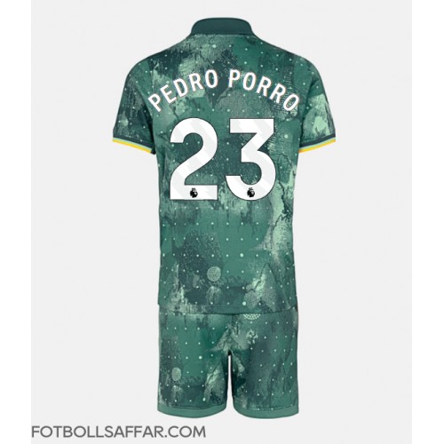 Tottenham Hotspur Pedro Porro #23 Tredje Dräkt Barn 2024-25 Kortärmad (+ Korta byxor)